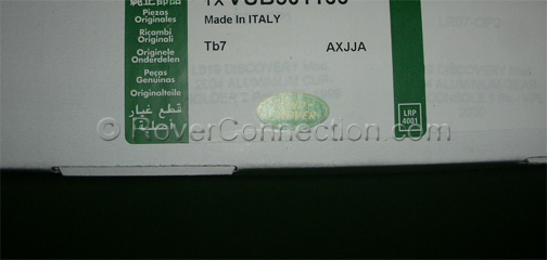 Land Rover LR3 Genuine Aluminum Interior Trim Kit 